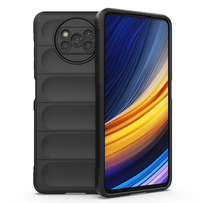 Xiaomi Poco X3 NFC Magic Shield TPU + Flannel Phone Case - Stylish, Durable, and Lightweight Protection