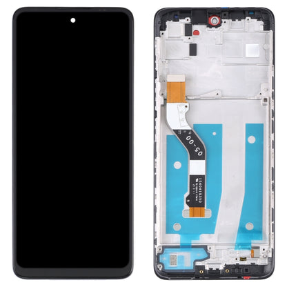TFT LCD Screen Assembly with Frame for Motorola Moto G60s - Replacement Digitizer Touch Display
