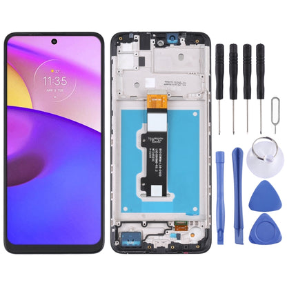 Motorola Moto E40 / E30 TFT LCD Screen & Digitizer Full Assembly with Frame - Replacement Part