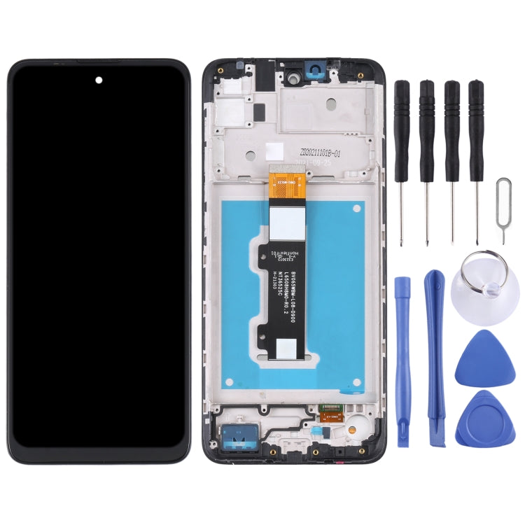 Motorola Moto E40 / E30 TFT LCD Screen & Digitizer Full Assembly with Frame - Replacement Part