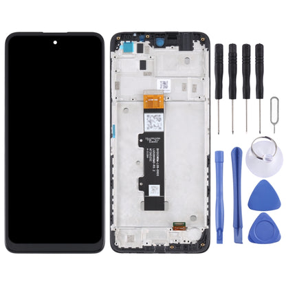 Motorola Moto G22 TFT LCD Screen & Digitizer Full Assembly with Frame - Replacement Display
