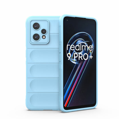 OPPO Realme 9 Pro+ Magic Shield TPU + Flannel Phone Case - Stylish, Durable, and Lightweight Protection