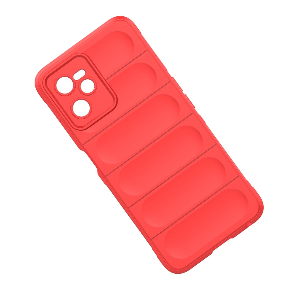 OPPO Realme C35 Magic Shield TPU + Flannel Phone Case - Stylish, Durable, and Lightweight Protection