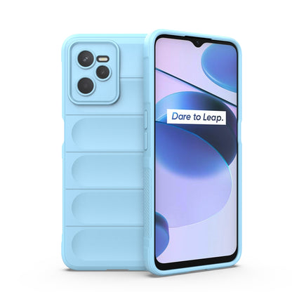 OPPO Realme C35 Magic Shield TPU + Flannel Phone Case - Stylish, Durable, and Lightweight Protection