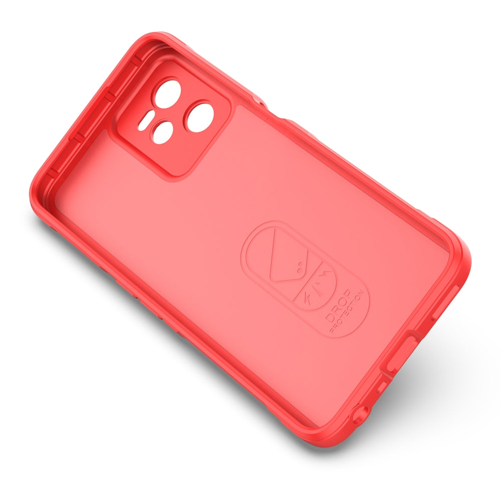 OPPO Realme C35 Magic Shield TPU + Flannel Phone Case - Stylish, Durable, and Lightweight Protection