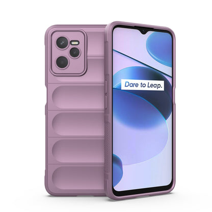 OPPO Realme C35 Magic Shield TPU + Flannel Phone Case - Stylish, Durable, and Lightweight Protection