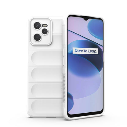 OPPO Realme C35 Magic Shield TPU + Flannel Phone Case - Stylish, Durable, and Lightweight Protection