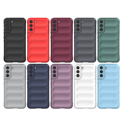 Samsung Galaxy S22+ 5G Magic Shield TPU + Flannel Phone Case - Stylish, Durable, and Lightweight Protection