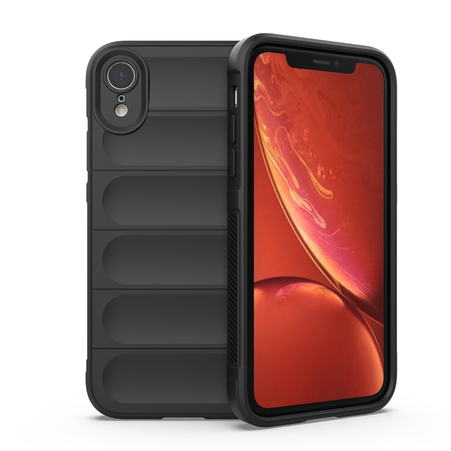 iPhone XR Magic Shield TPU + Flannel Phone Case - Stylish, Durable, and Lightweight Protection