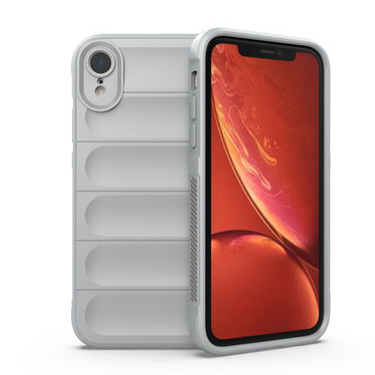 iPhone XR Magic Shield TPU + Flannel Phone Case - Stylish, Durable, and Lightweight Protection