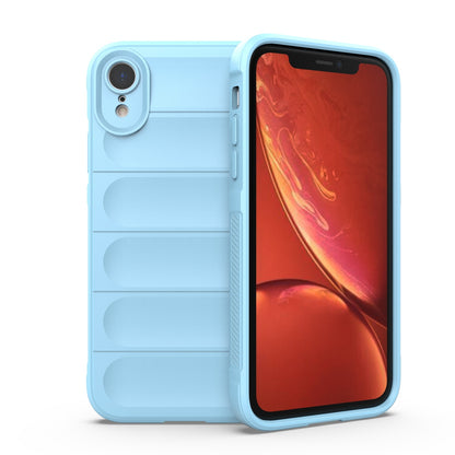 iPhone XR Magic Shield TPU + Flannel Phone Case - Stylish, Durable, and Lightweight Protection