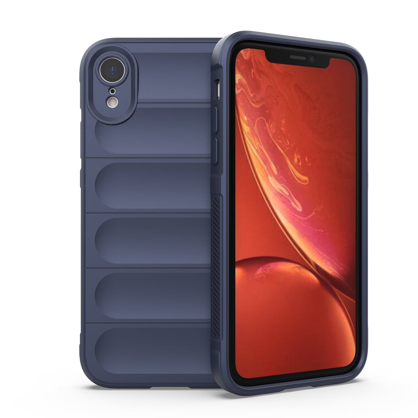 iPhone XR Magic Shield TPU + Flannel Phone Case - Stylish, Durable, and Lightweight Protection