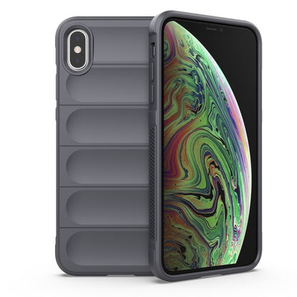 iPhone X Magic Shield TPU + Flannel Phone Case - Stylish, Durable, and Lightweight Protection