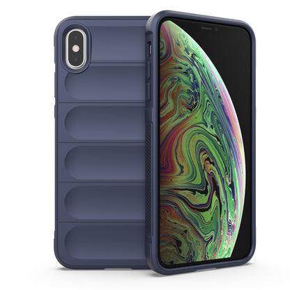 iPhone X Magic Shield TPU + Flannel Phone Case - Stylish, Durable, and Lightweight Protection