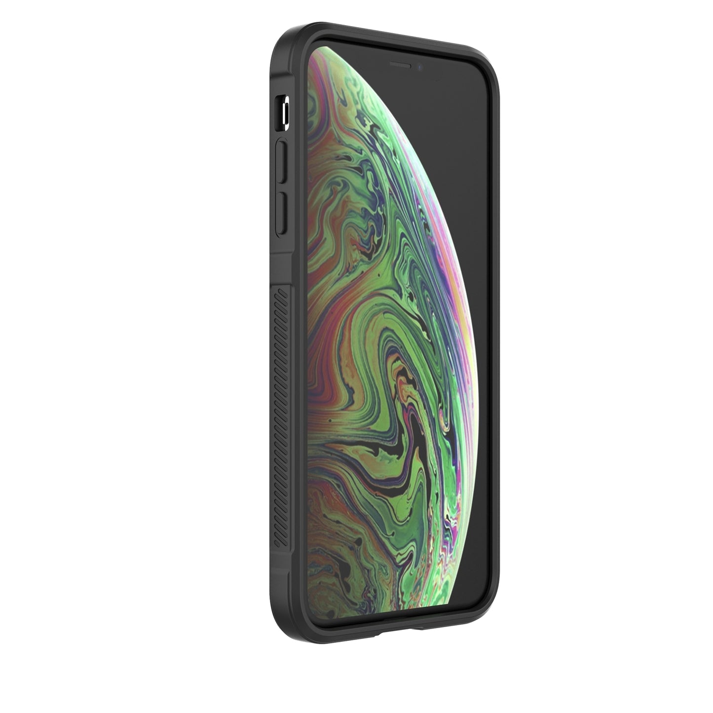 iPhone XS Max Magic Shield TPU + Flannel Phone Case - Stylish, Durable, and Lightweight Protection