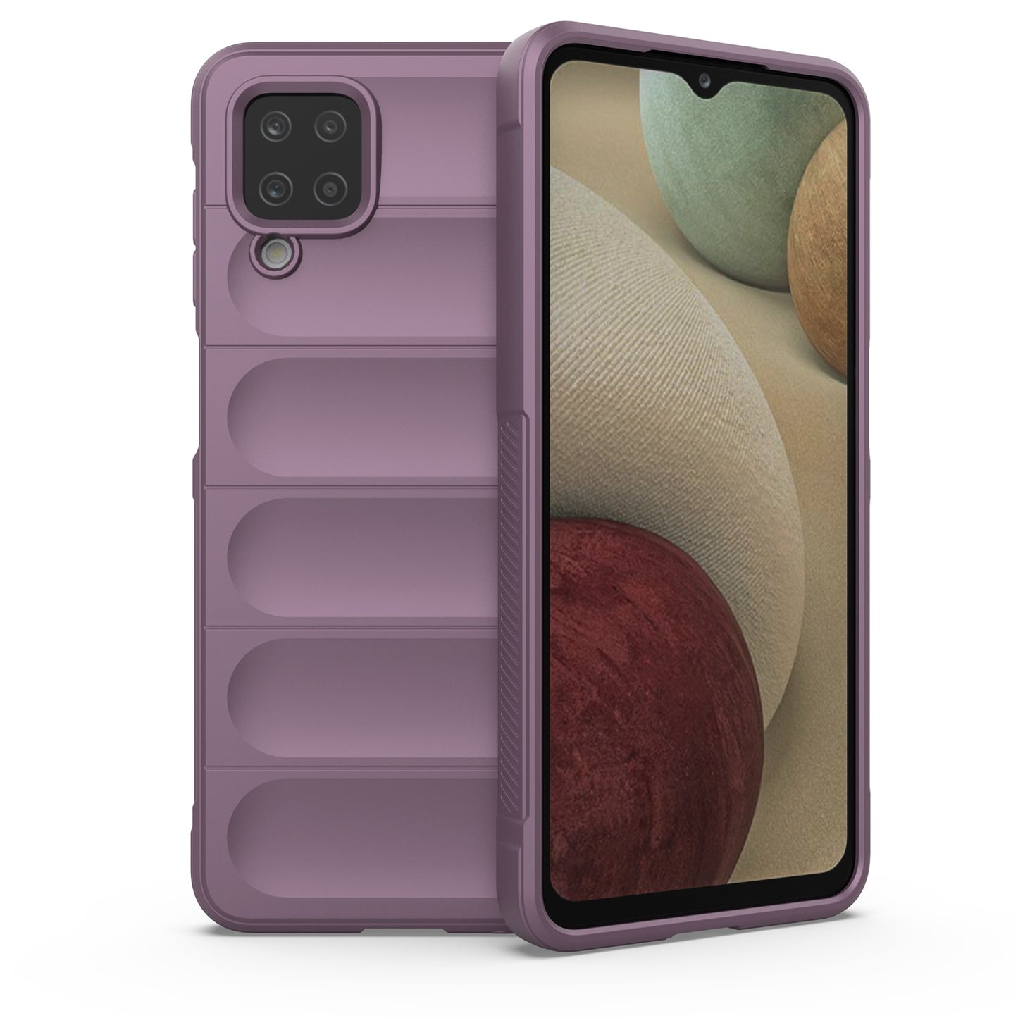 Samsung Galaxy A12 4G Magic Shield TPU + Flannel Phone Case - Stylish, Durable, and Lightweight Protection