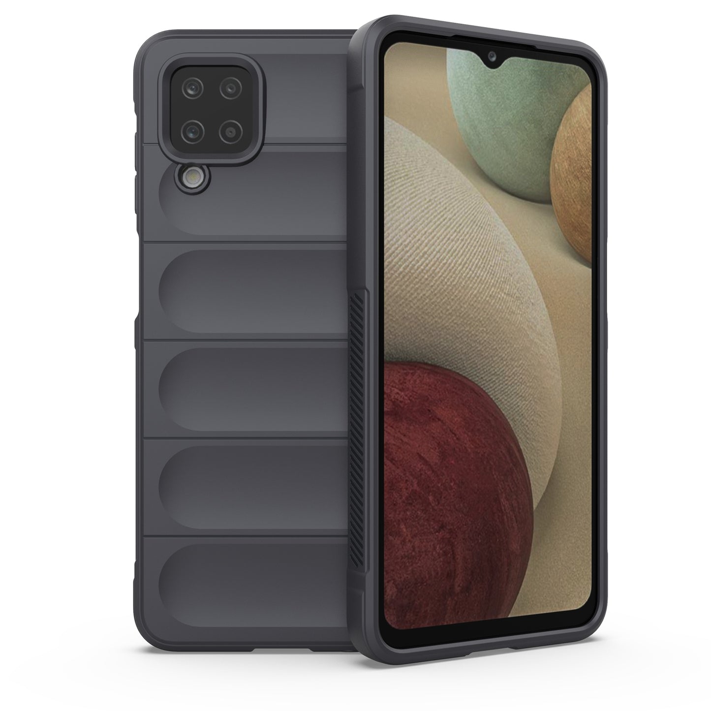 Samsung Galaxy A12 4G Magic Shield TPU + Flannel Phone Case - Stylish, Durable, and Lightweight Protection