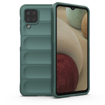 Samsung Galaxy A12 4G Magic Shield TPU + Flannel Phone Case - Stylish, Durable, and Lightweight Protection