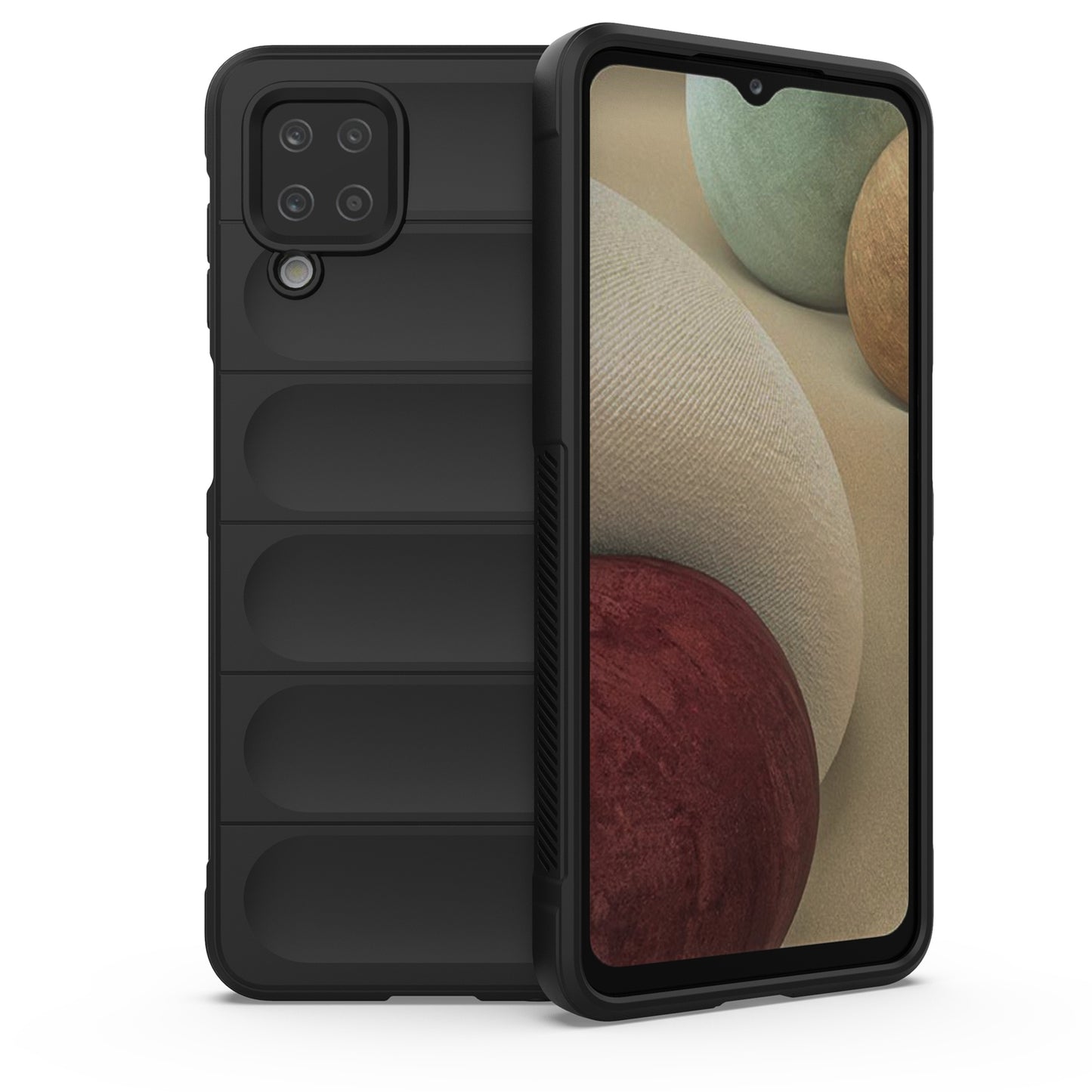 Samsung Galaxy A12 4G Magic Shield TPU + Flannel Phone Case - Stylish, Durable, and Lightweight Protection