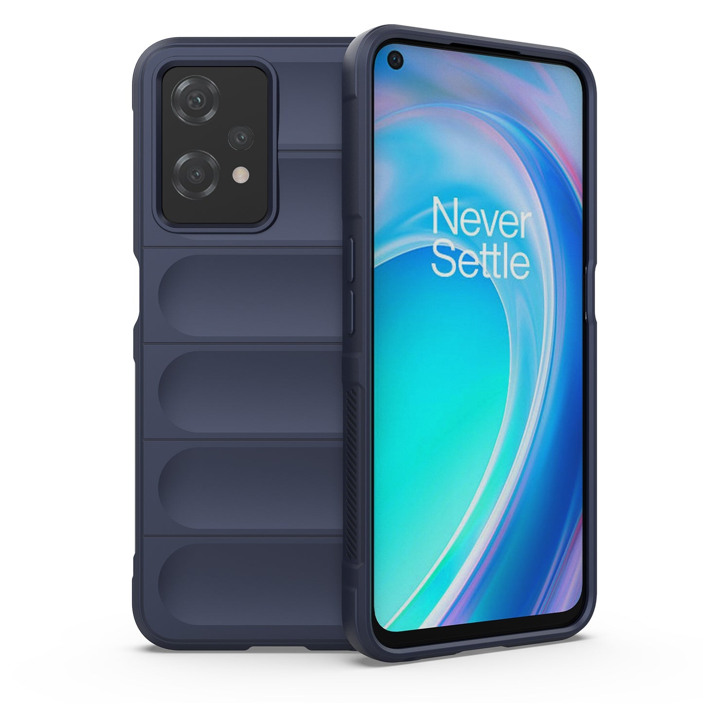 Realme 9 5G EU Version Magic Shield TPU + Flannel Phone Case - Stylish, Durable, and Lightweight Protection