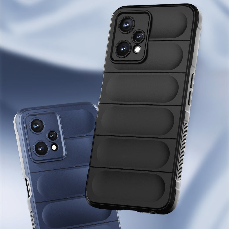 Realme 9 Pro Magic Shield TPU + Flannel Phone Case - Stylish, Durable, and Lightweight Protection