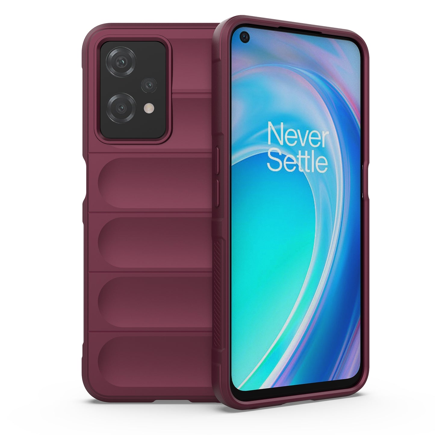 Realme 9 5G EU Version Magic Shield TPU + Flannel Phone Case - Stylish, Durable, and Lightweight Protection