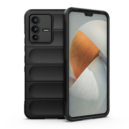 vivo S12 Magic Shield TPU + Flannel Phone Case - Stylish, Durable, and Lightweight Protection