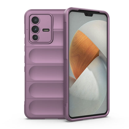 vivo S12 Magic Shield TPU + Flannel Phone Case - Stylish, Durable, and Lightweight Protection