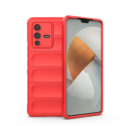 vivo S12 Pro Magic Shield TPU + Flannel Phone Case - Stylish, Durable, and Lightweight Protection