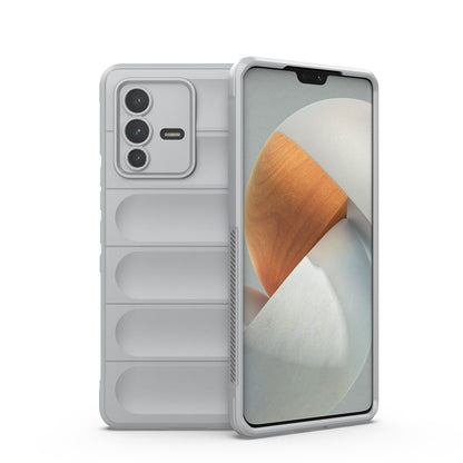 vivo S12 Pro Magic Shield TPU + Flannel Phone Case - Stylish, Durable, and Lightweight Protection