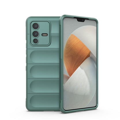 vivo S12 Pro Magic Shield TPU + Flannel Phone Case - Stylish, Durable, and Lightweight Protection