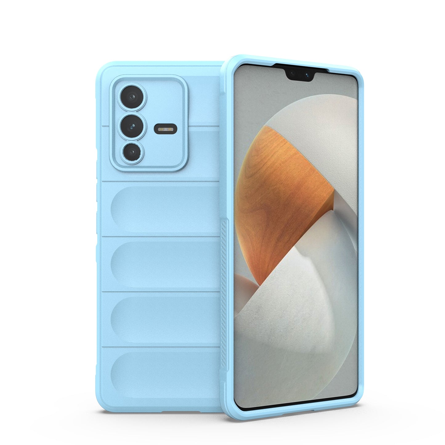 vivo S12 Pro Magic Shield TPU + Flannel Phone Case - Stylish, Durable, and Lightweight Protection