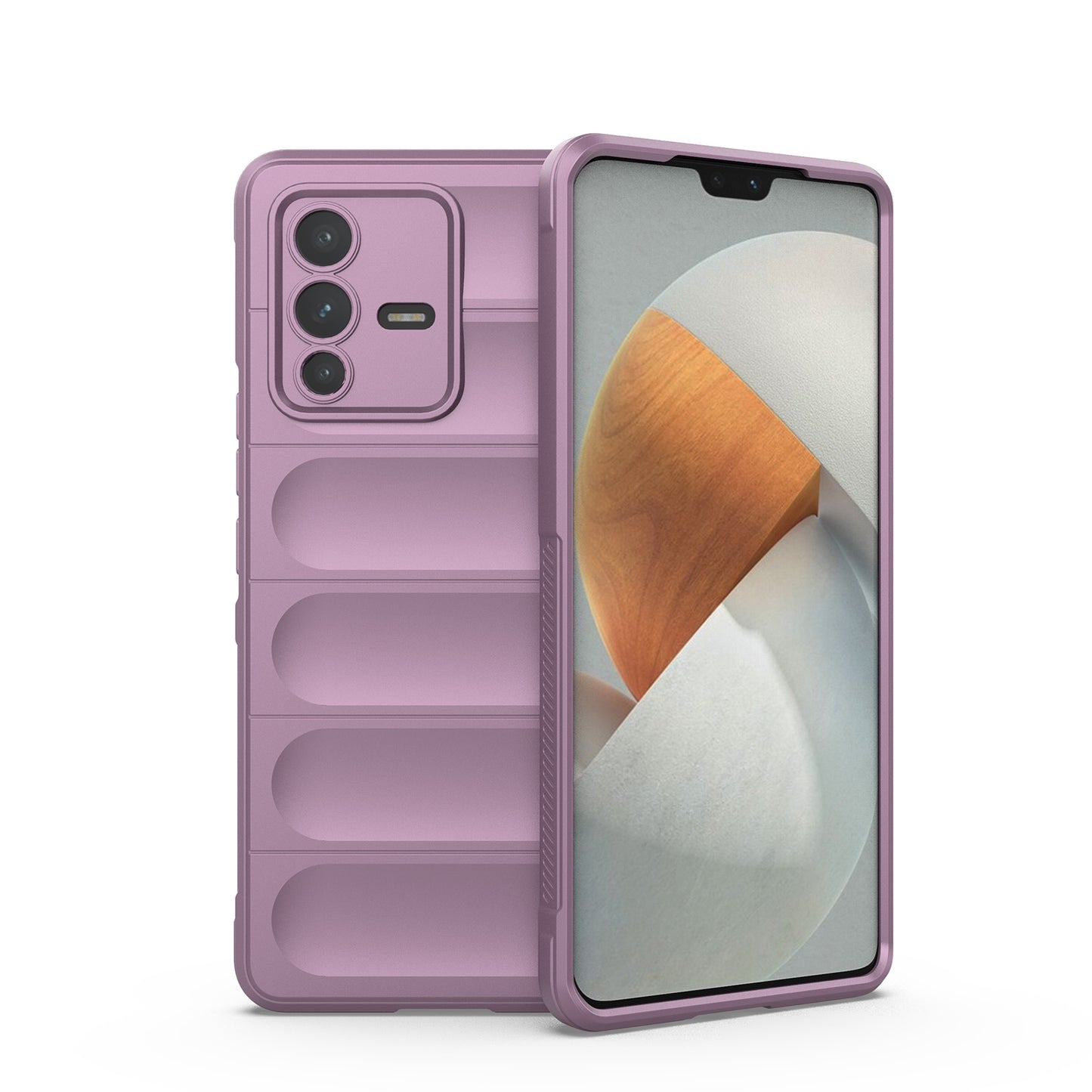 vivo S12 Pro Magic Shield TPU + Flannel Phone Case - Stylish, Durable, and Lightweight Protection