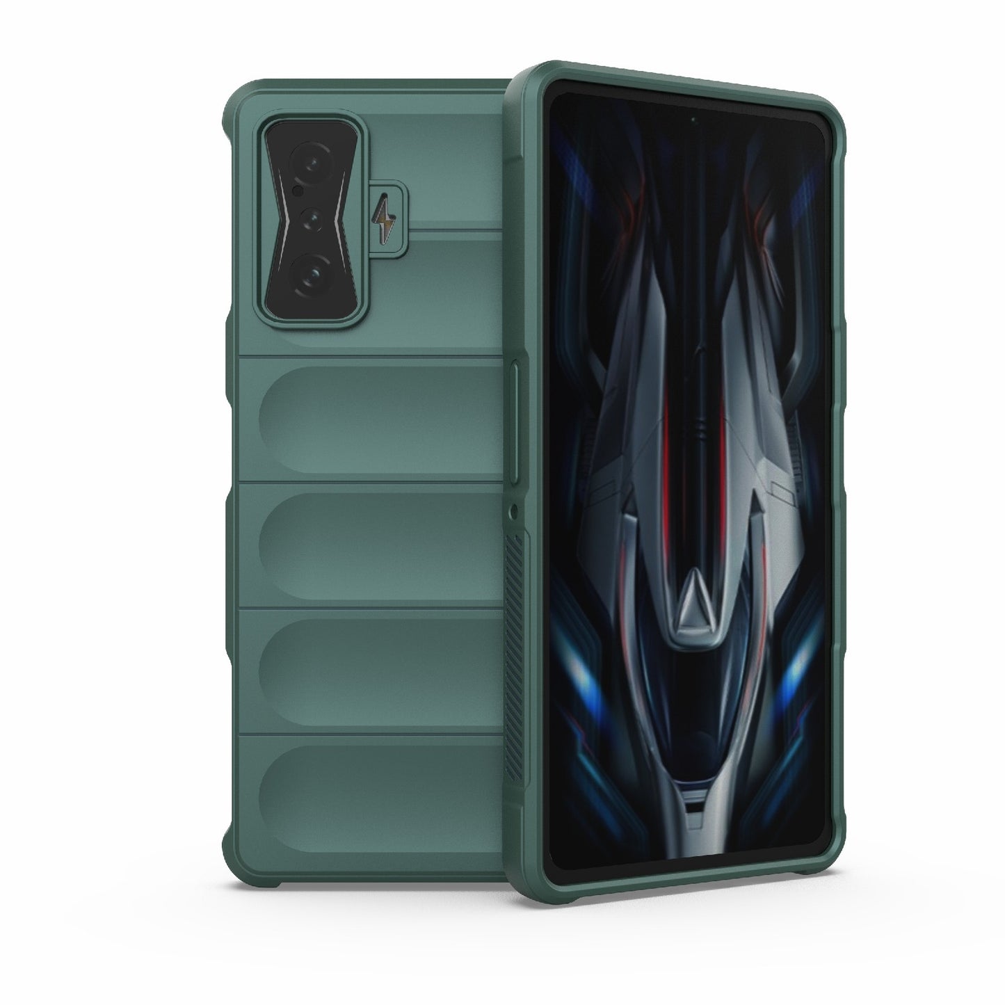 Xiaomi Redmi K50 Gaming Magic Shield TPU + Flannel Phone Case - Stylish, Durable, and Lightweight Protection