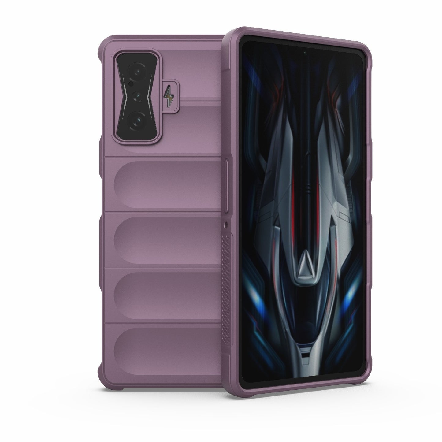 Xiaomi Redmi K50 Gaming Magic Shield TPU + Flannel Phone Case - Stylish, Durable, and Lightweight Protection