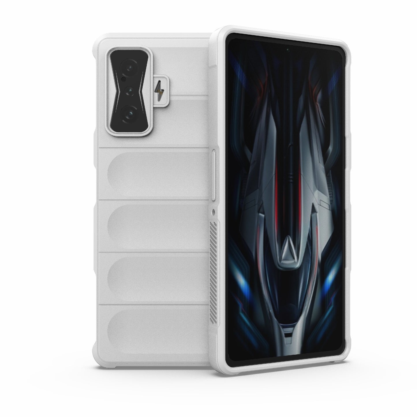 Xiaomi Redmi K50 Gaming Magic Shield TPU + Flannel Phone Case - Stylish, Durable, and Lightweight Protection