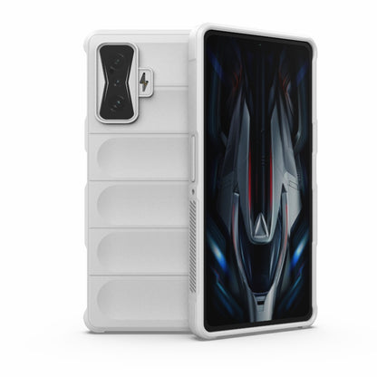 Xiaomi Redmi K50 Gaming Magic Shield TPU + Flannel Phone Case - Stylish, Durable, and Lightweight Protection