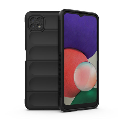 Samsung Galaxy A22 5G Magic Shield TPU + Flannel Phone Case - Stylish, Durable, and Lightweight Protection