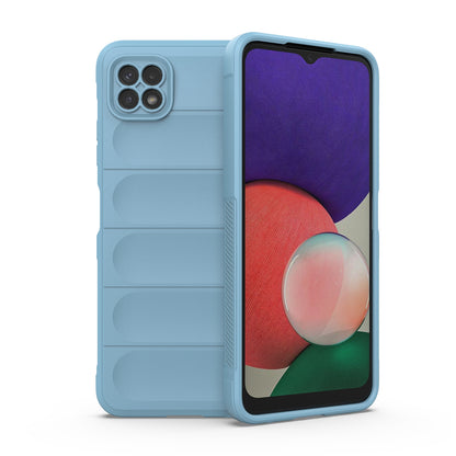 Samsung Galaxy A22 5G Magic Shield TPU + Flannel Phone Case - Stylish, Durable, and Lightweight Protection