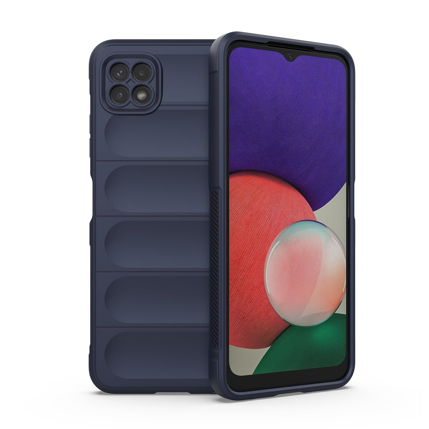 Samsung Galaxy A22 5G Magic Shield TPU + Flannel Phone Case - Stylish, Durable, and Lightweight Protection
