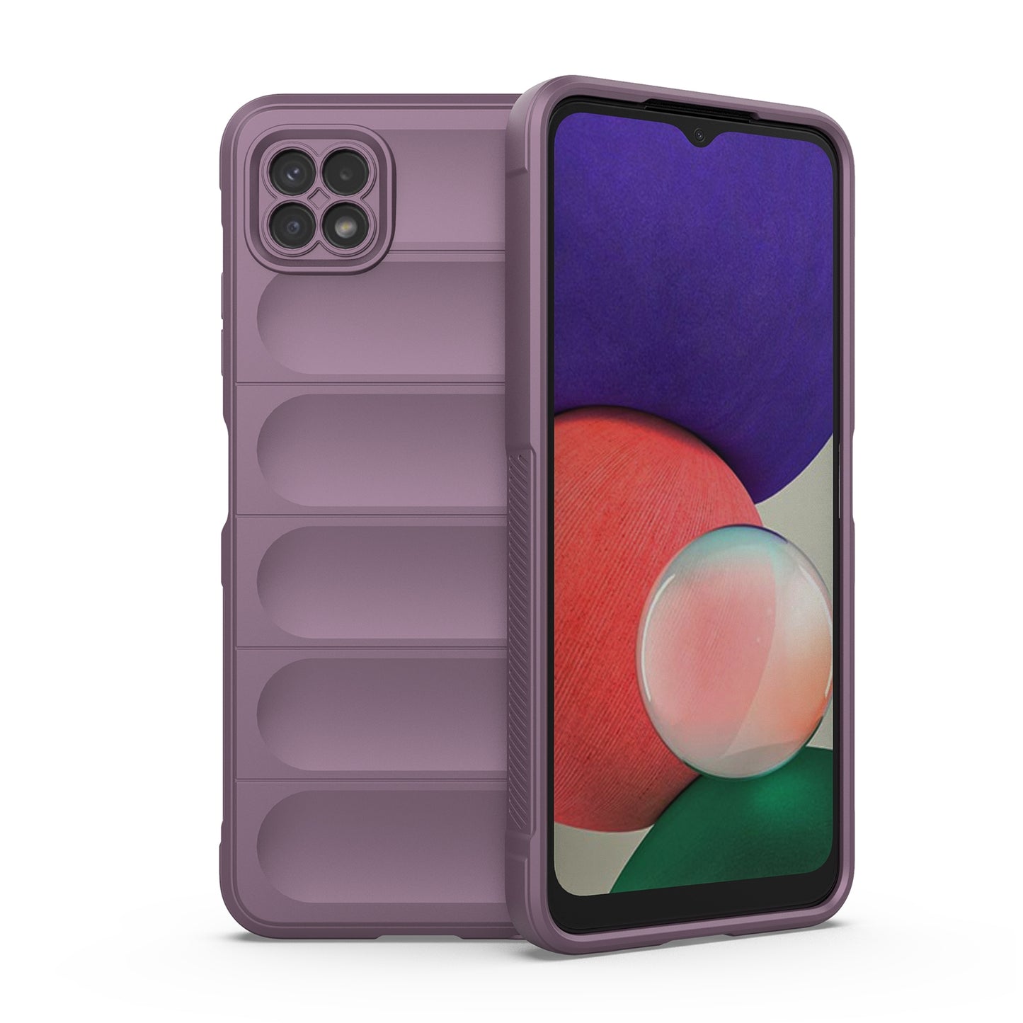 Samsung Galaxy A22 5G Magic Shield TPU + Flannel Phone Case - Stylish, Durable, and Lightweight Protection