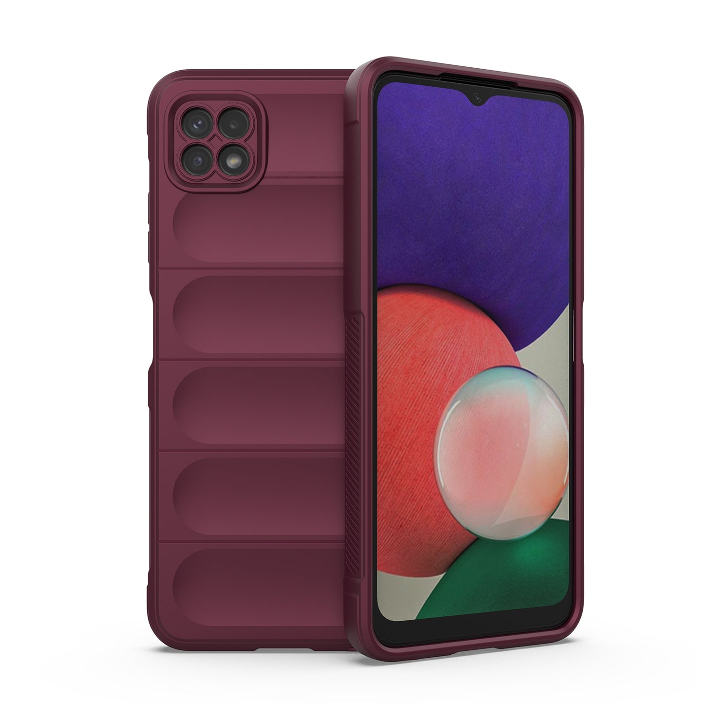 Samsung Galaxy A22 5G Magic Shield TPU + Flannel Phone Case - Stylish, Durable, and Lightweight Protection