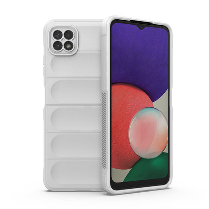 Samsung Galaxy A22 5G Magic Shield TPU + Flannel Phone Case - Stylish, Durable, and Lightweight Protection