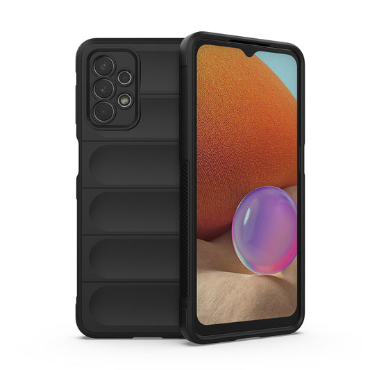 Samsung Galaxy A32 5G Magic Shield TPU + Flannel Phone Case - Stylish, Durable, and Lightweight Protection