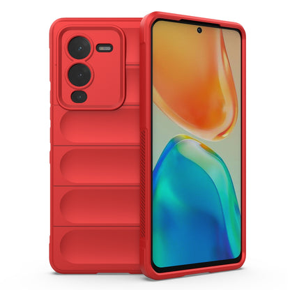 vivo S15 Pro 5G Magic Shield TPU + Flannel Phone Case - Stylish, Durable, and Lightweight Protection