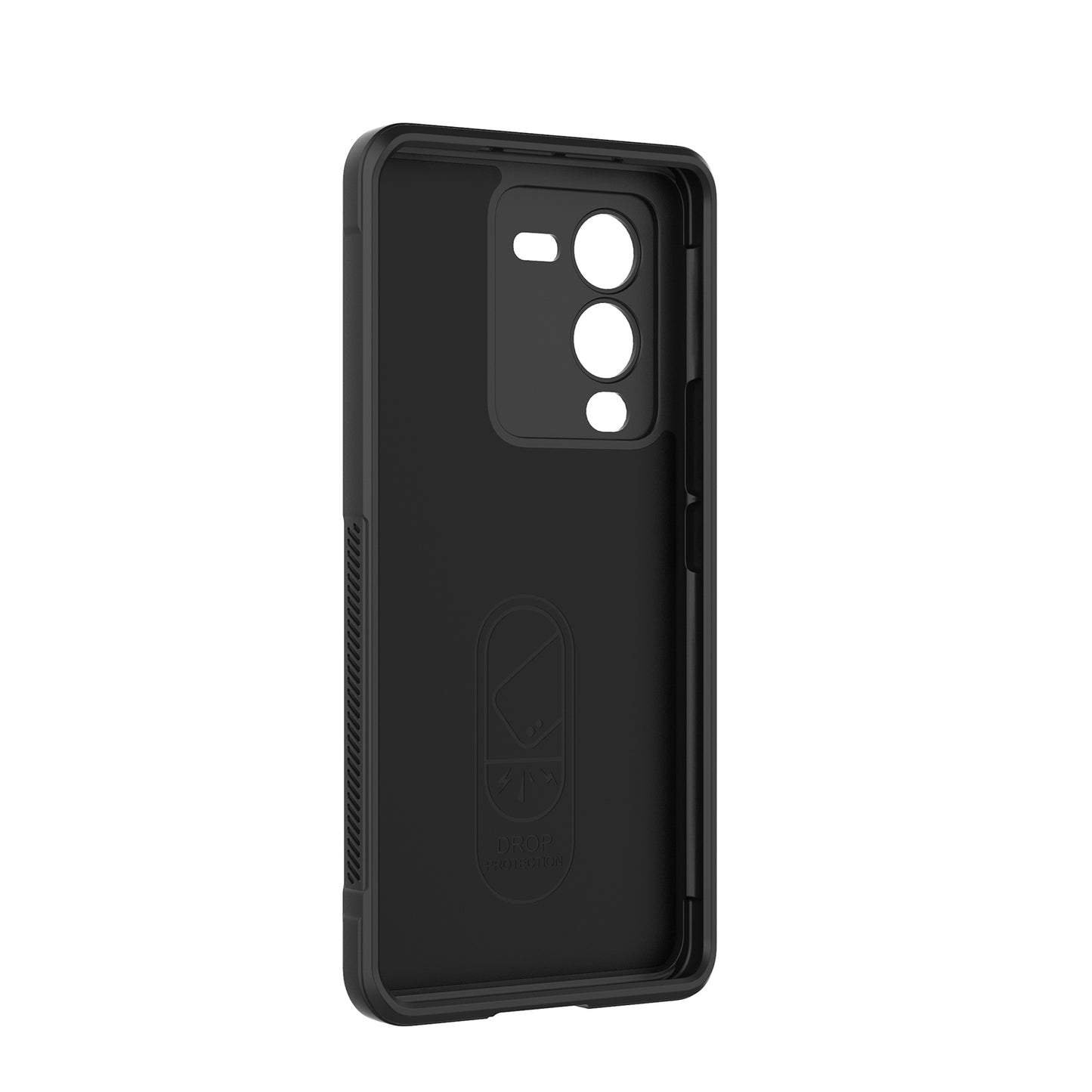 vivo S15 Pro 5G Magic Shield TPU + Flannel Phone Case - Stylish, Durable, and Lightweight Protection