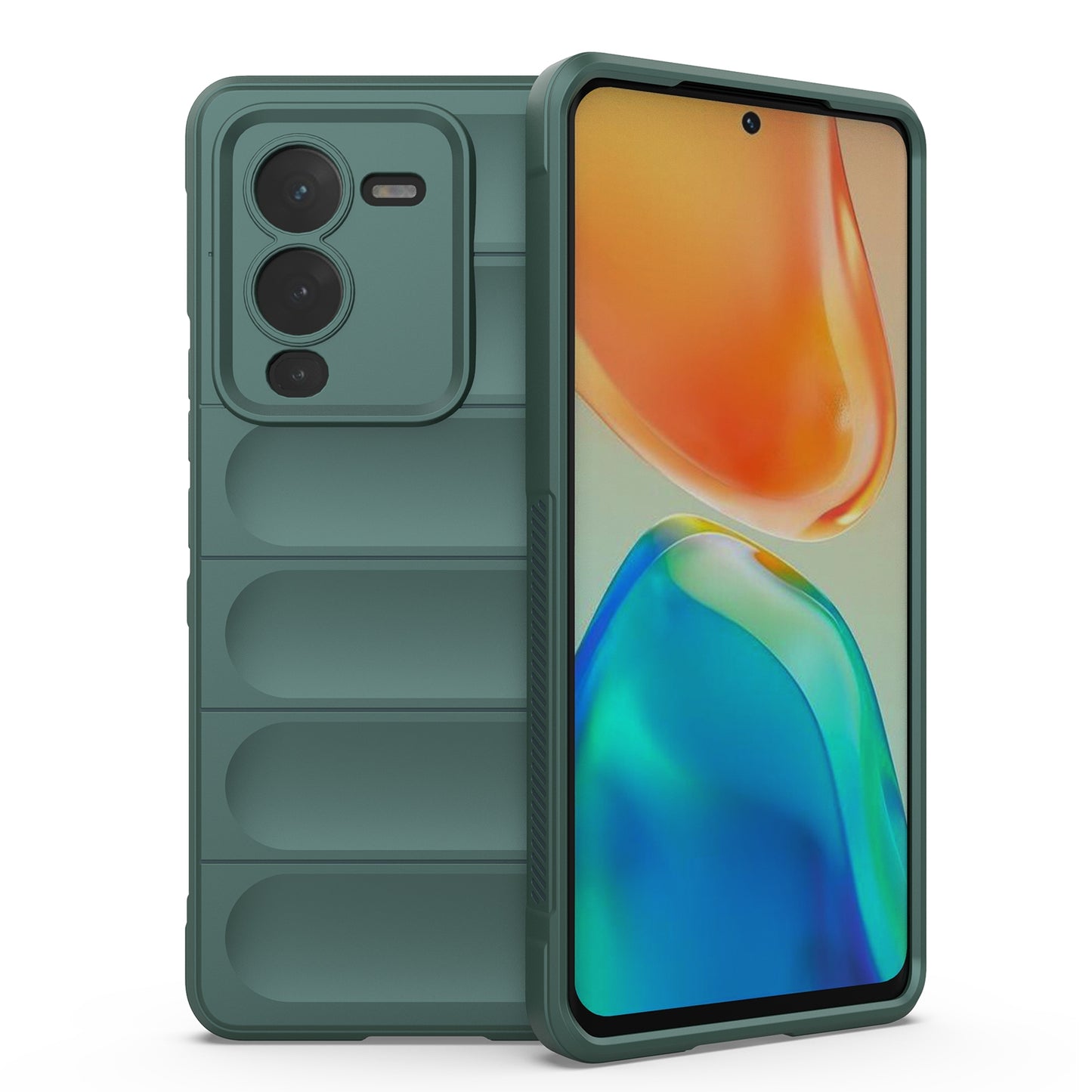 vivo S15 Pro 5G Magic Shield TPU + Flannel Phone Case - Stylish, Durable, and Lightweight Protection