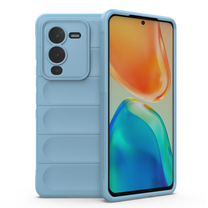 vivo S15 Pro 5G Magic Shield TPU + Flannel Phone Case - Stylish, Durable, and Lightweight Protection