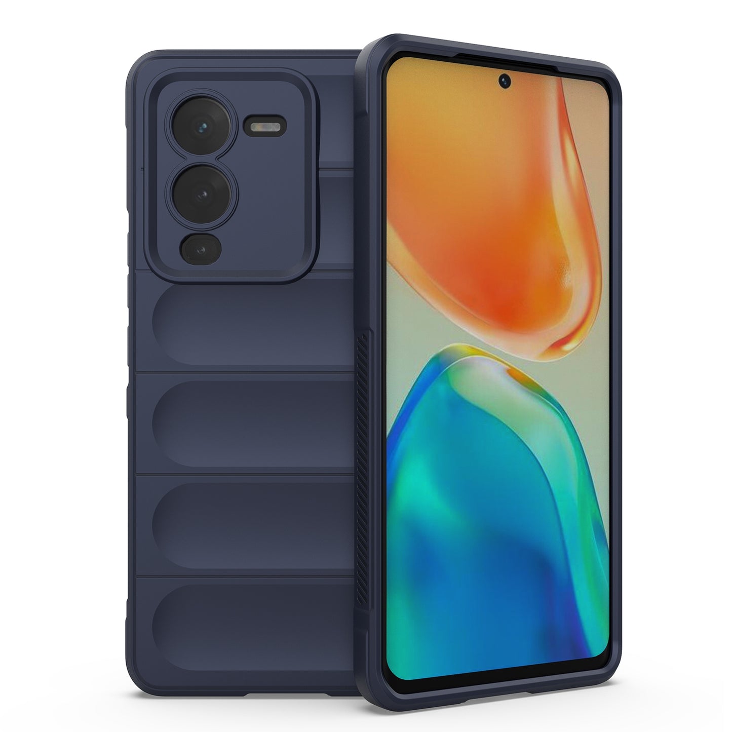 vivo S15 Pro 5G Magic Shield TPU + Flannel Phone Case - Stylish, Durable, and Lightweight Protection