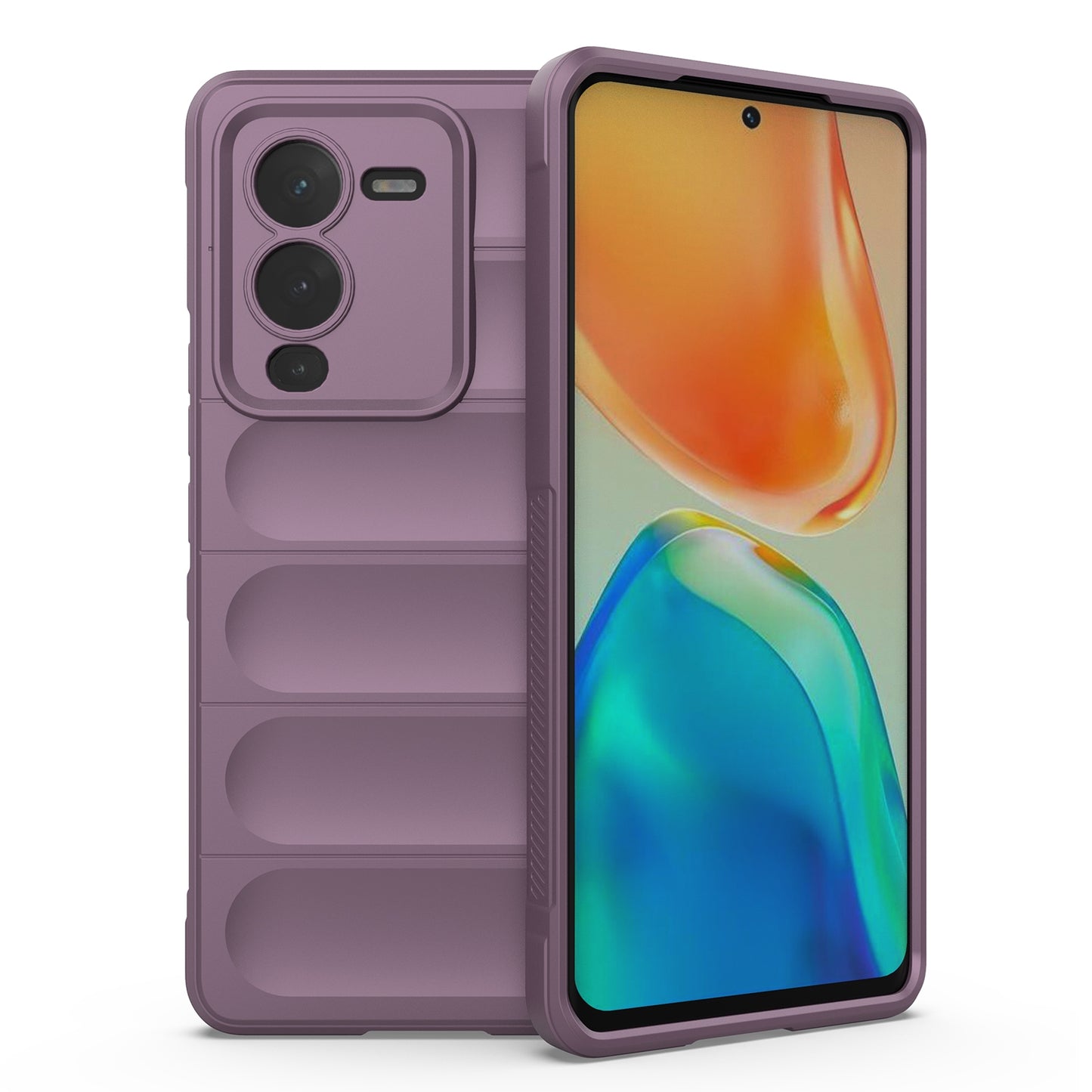 vivo S15 Pro 5G Magic Shield TPU + Flannel Phone Case - Stylish, Durable, and Lightweight Protection